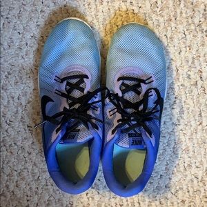 Ombré Blue Nike Training Shoes